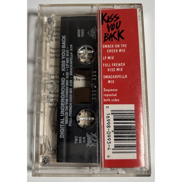 Digital Underground – Kiss You Back Cassette MAXI Single  Tommy Boy 1991 - Picture 2 of 7